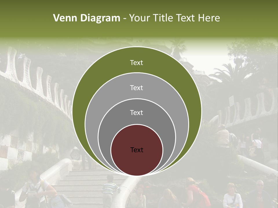 National Park In Barcelona, Spain PowerPoint Template