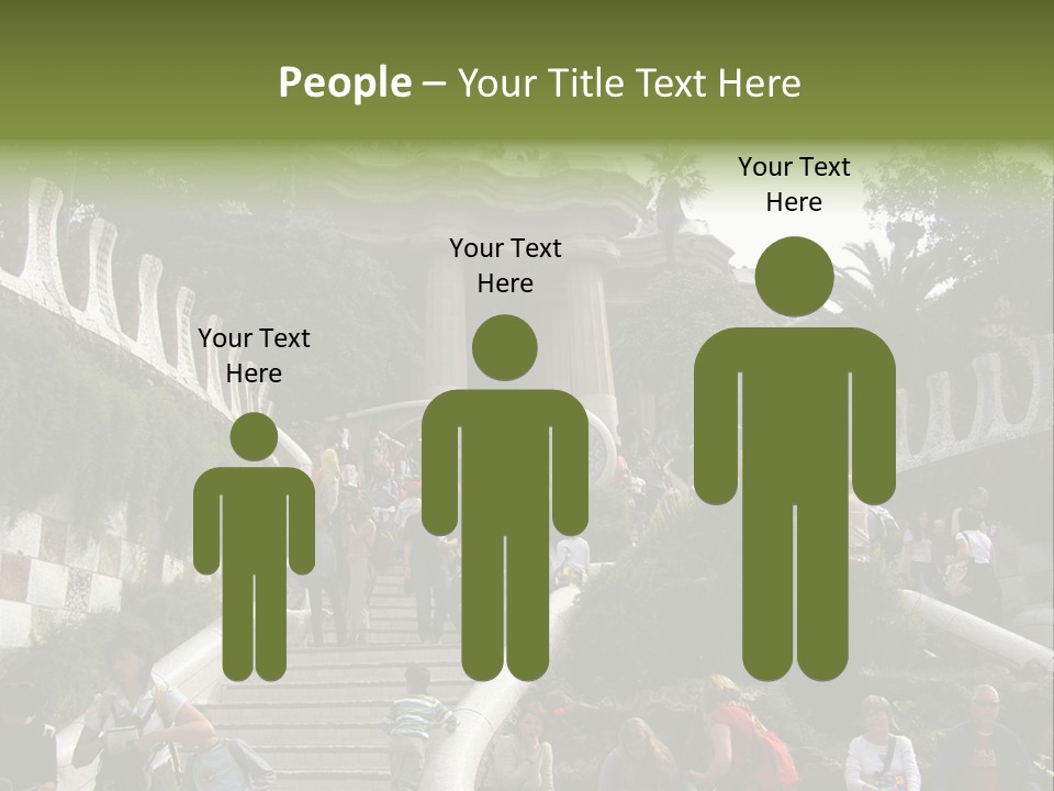 National Park In Barcelona, Spain PowerPoint Template