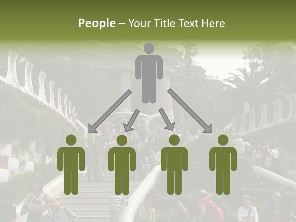 National Park In Barcelona, Spain PowerPoint Template