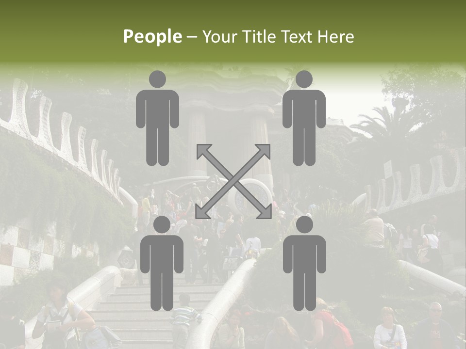 National Park In Barcelona, Spain PowerPoint Template