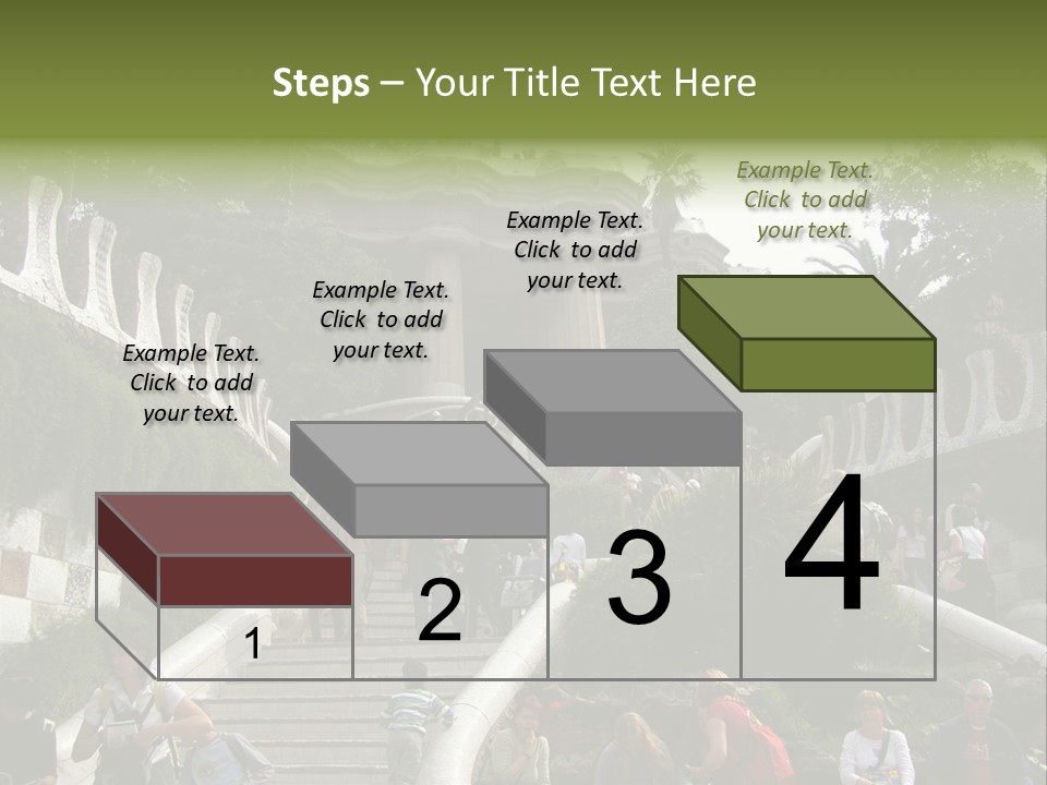 National Park In Barcelona, Spain PowerPoint Template
