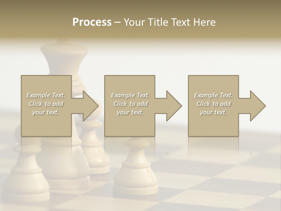 A Group Of Chess Pieces On A Chess Board PowerPoint Template