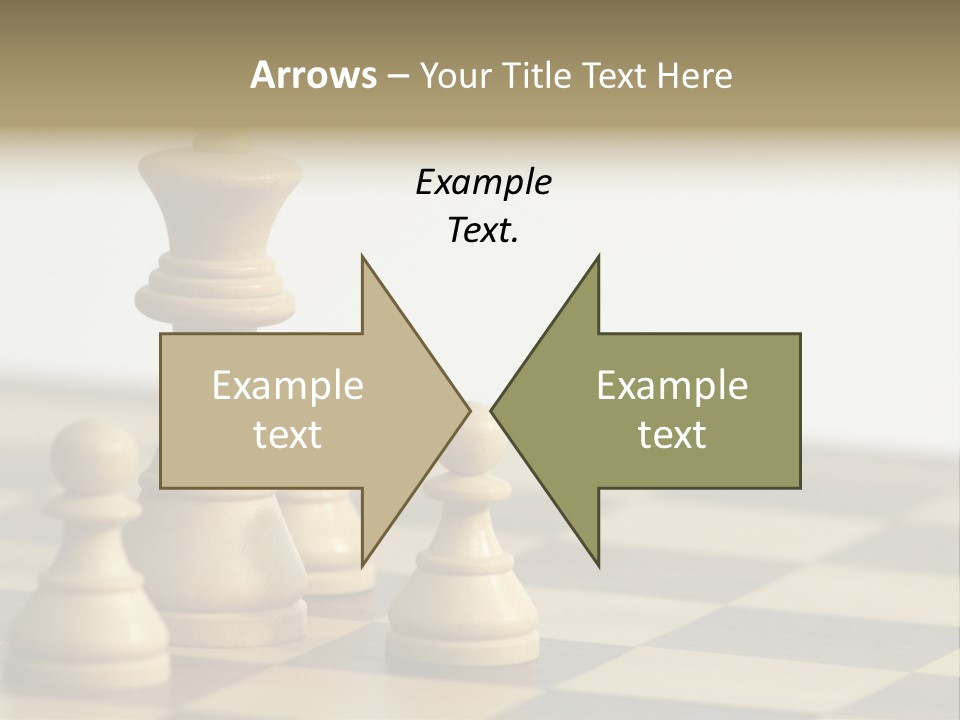 A Group Of Chess Pieces On A Chess Board PowerPoint Template