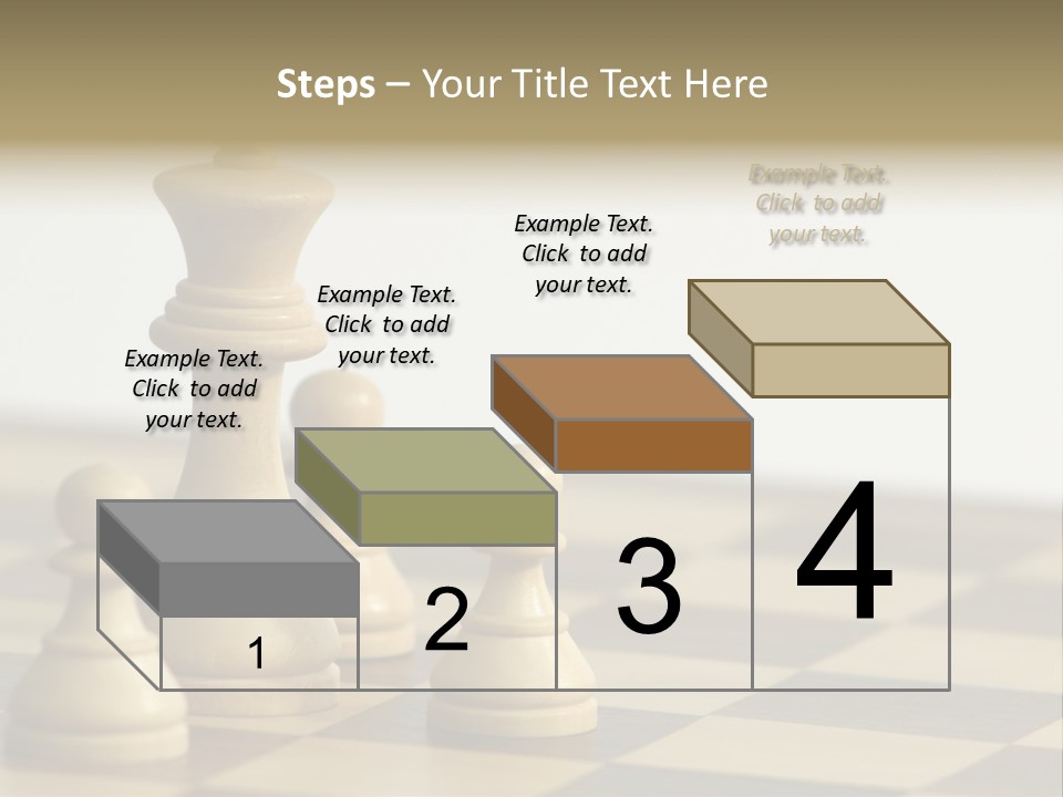 A Group Of Chess Pieces On A Chess Board PowerPoint Template