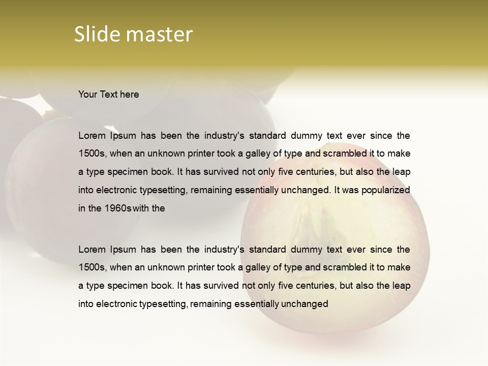 Grape PowerPoint Template
