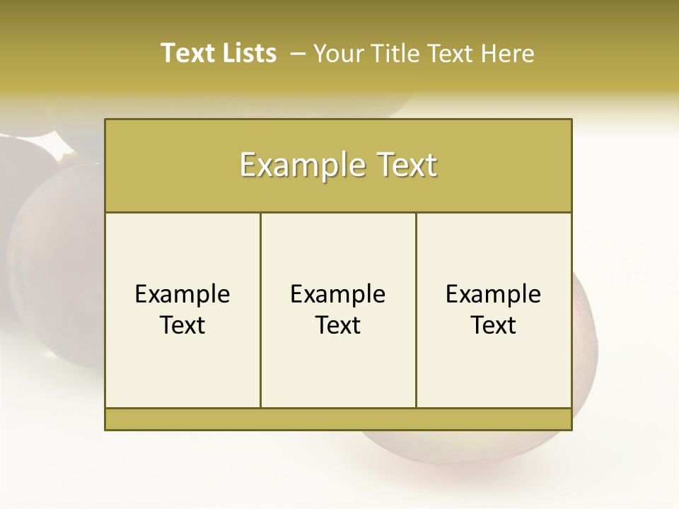 Grape PowerPoint Template