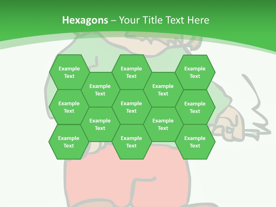 Hippie Smoking A Joint - See My Portfolio For More Great Vectors! PowerPoint Template