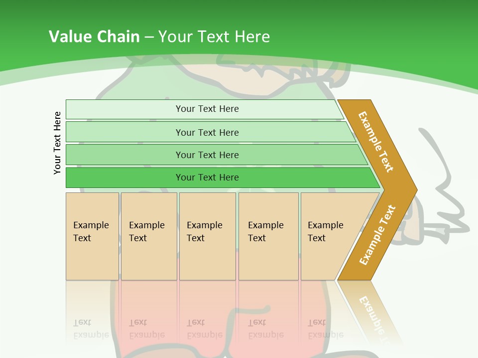 Hippie Smoking A Joint - See My Portfolio For More Great Vectors! PowerPoint Template