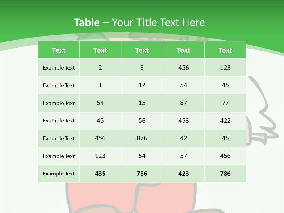 Hippie Smoking A Joint - See My Portfolio For More Great Vectors! PowerPoint Template