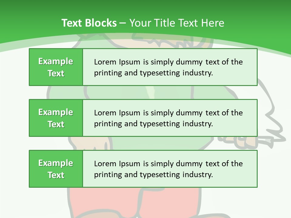 Hippie Smoking A Joint - See My Portfolio For More Great Vectors! PowerPoint Template