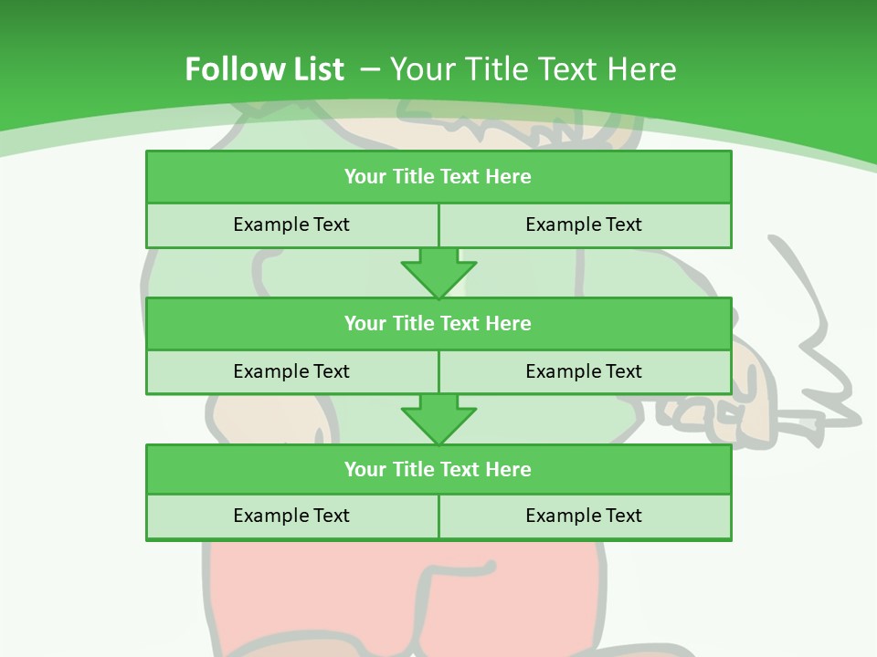 Hippie Smoking A Joint - See My Portfolio For More Great Vectors! PowerPoint Template
