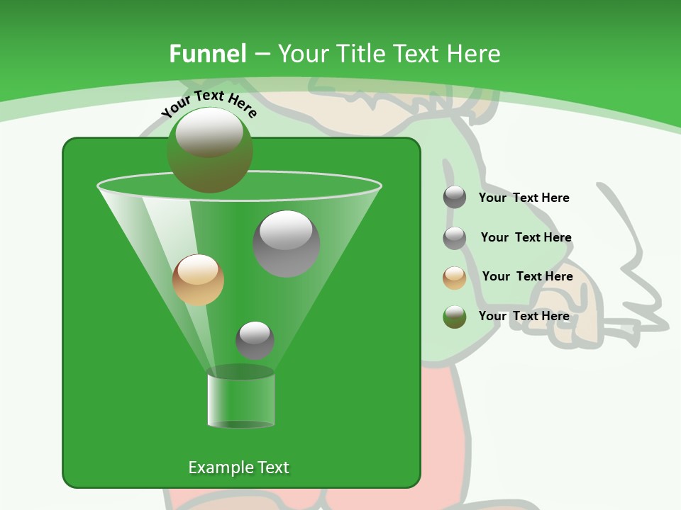 Hippie Smoking A Joint - See My Portfolio For More Great Vectors! PowerPoint Template