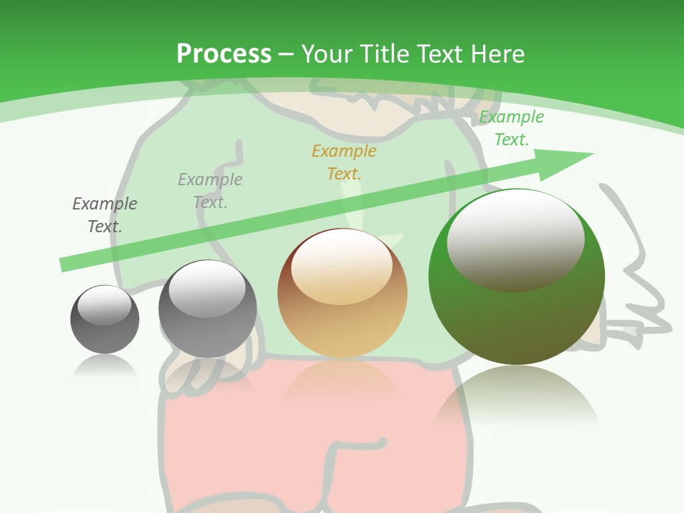 Hippie Smoking A Joint - See My Portfolio For More Great Vectors! PowerPoint Template
