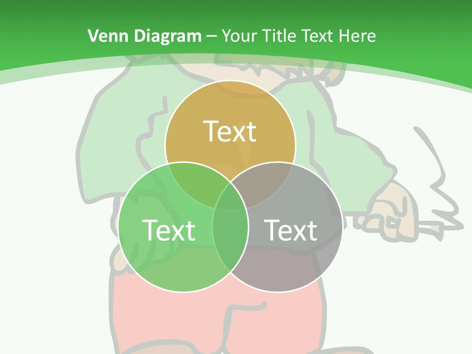 Hippie Smoking A Joint - See My Portfolio For More Great Vectors! PowerPoint Template