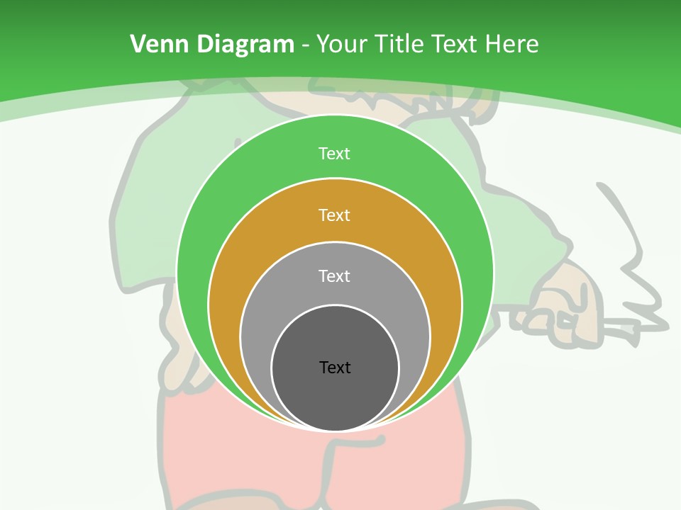 Hippie Smoking A Joint - See My Portfolio For More Great Vectors! PowerPoint Template