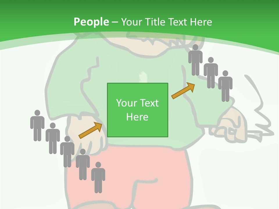 Hippie Smoking A Joint - See My Portfolio For More Great Vectors! PowerPoint Template