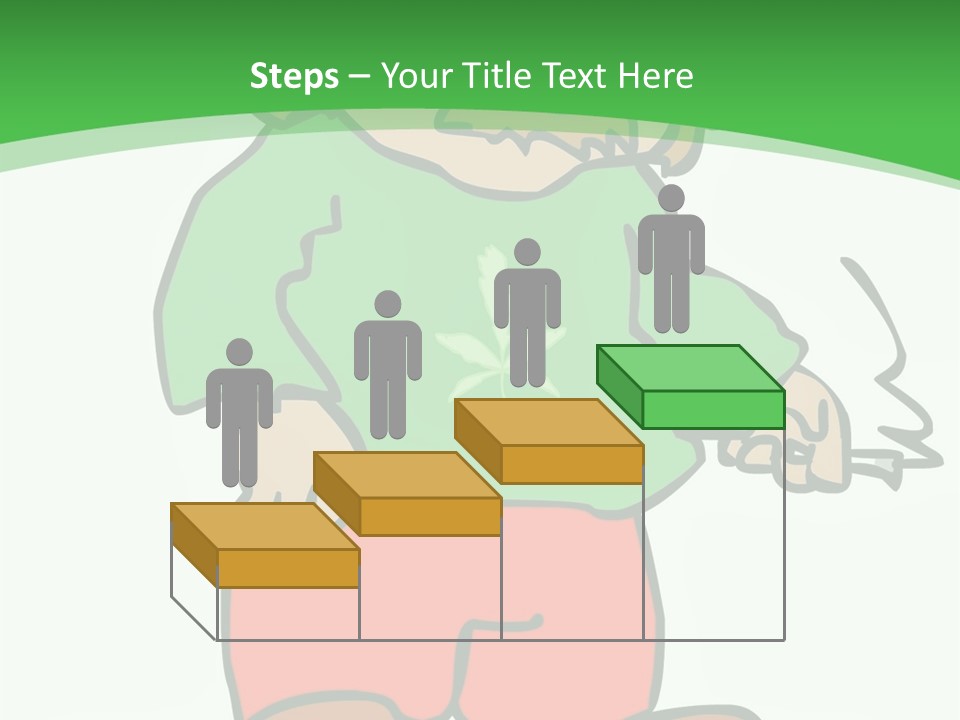 Hippie Smoking A Joint - See My Portfolio For More Great Vectors! PowerPoint Template