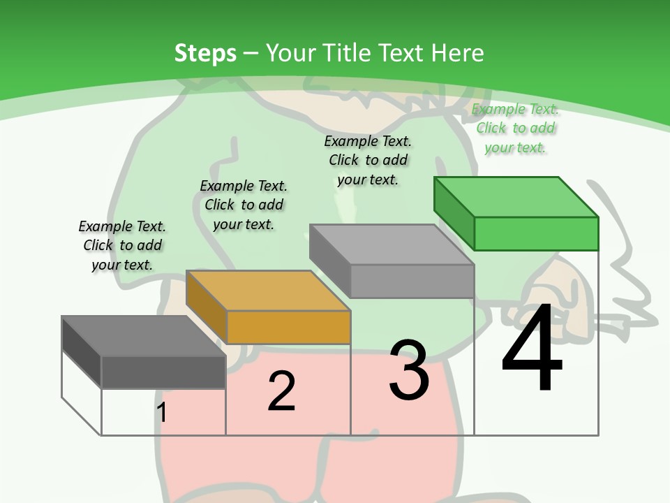 Hippie Smoking A Joint - See My Portfolio For More Great Vectors! PowerPoint Template