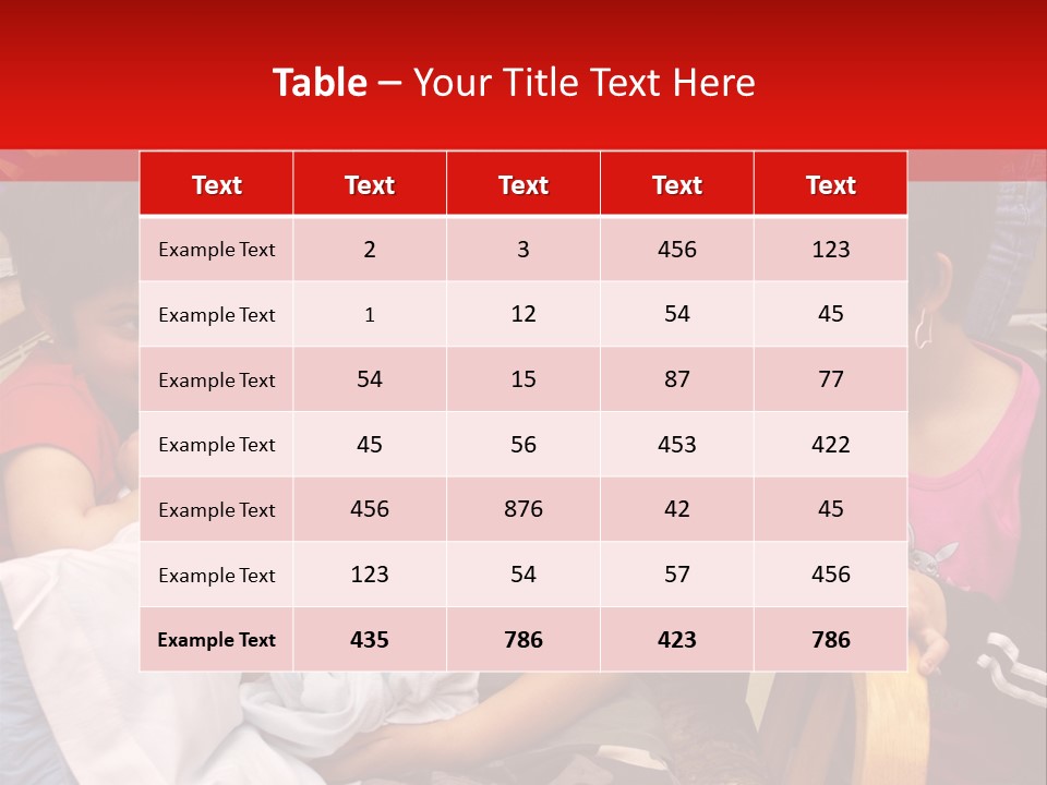 Kids Admiring Their Newborn Brother And Cousin At The Birthing Center. PowerPoint Template