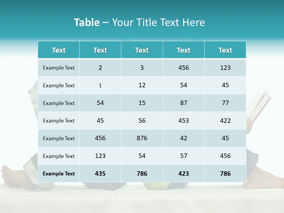 Two Friends Reading A Book, One Boy Looks At The Book Of The Other, Laughing. PowerPoint Template