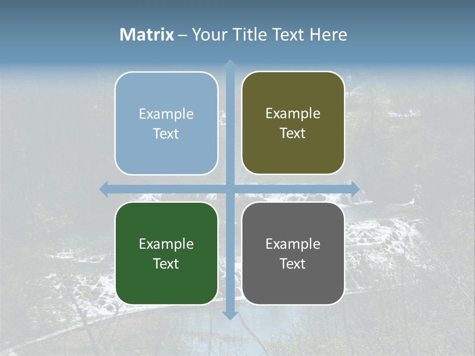 Plitvice Lakes PowerPoint Template