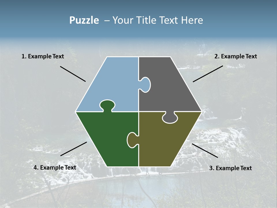 Plitvice Lakes PowerPoint Template