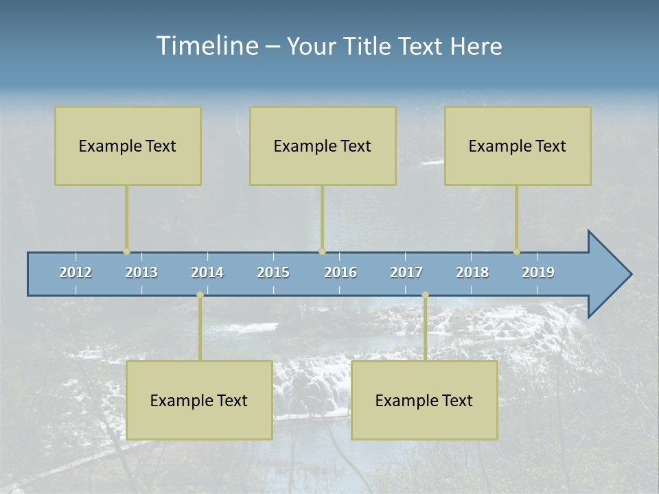 Plitvice Lakes PowerPoint Template