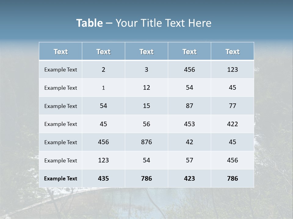 Plitvice Lakes PowerPoint Template