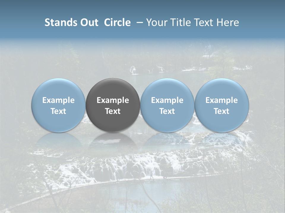 Plitvice Lakes PowerPoint Template
