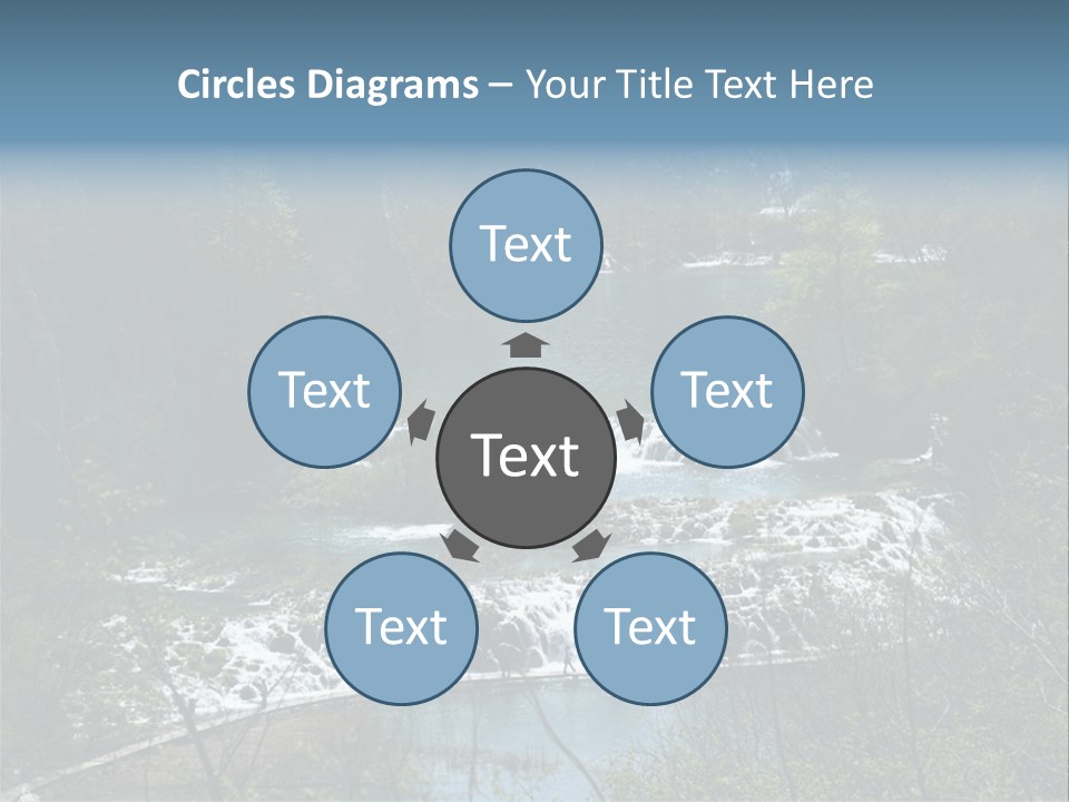 Plitvice Lakes PowerPoint Template