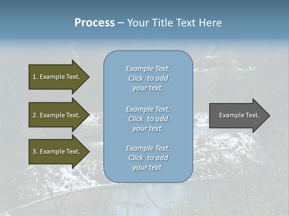 Plitvice Lakes PowerPoint Template
