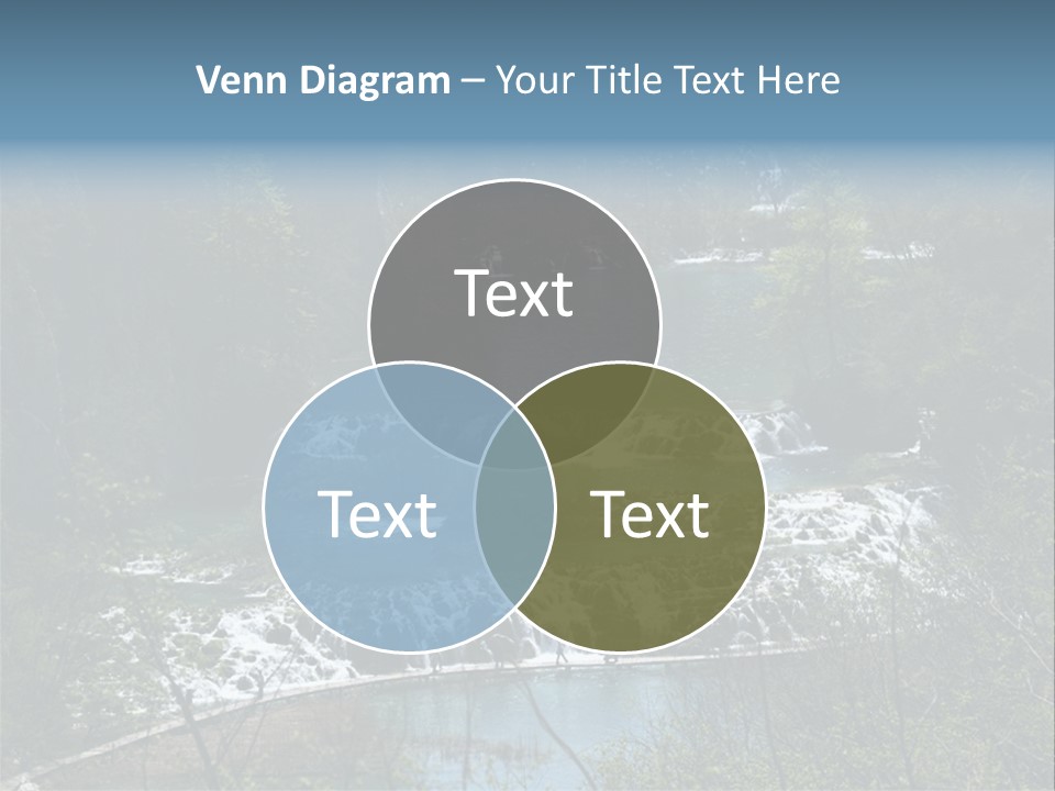 Plitvice Lakes PowerPoint Template