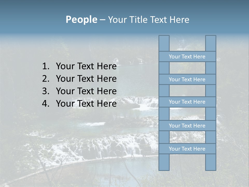 Plitvice Lakes PowerPoint Template