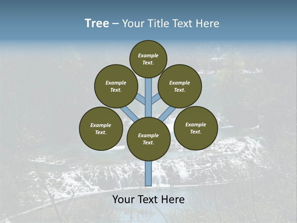Plitvice Lakes PowerPoint Template