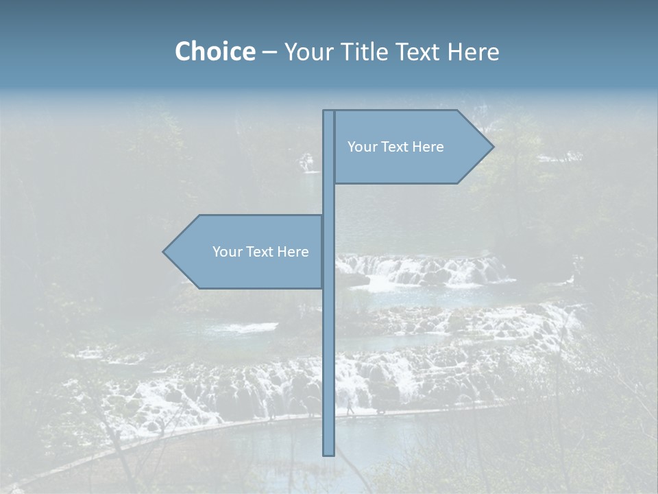 Plitvice Lakes PowerPoint Template