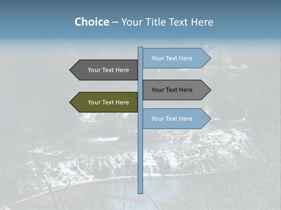 Plitvice Lakes PowerPoint Template