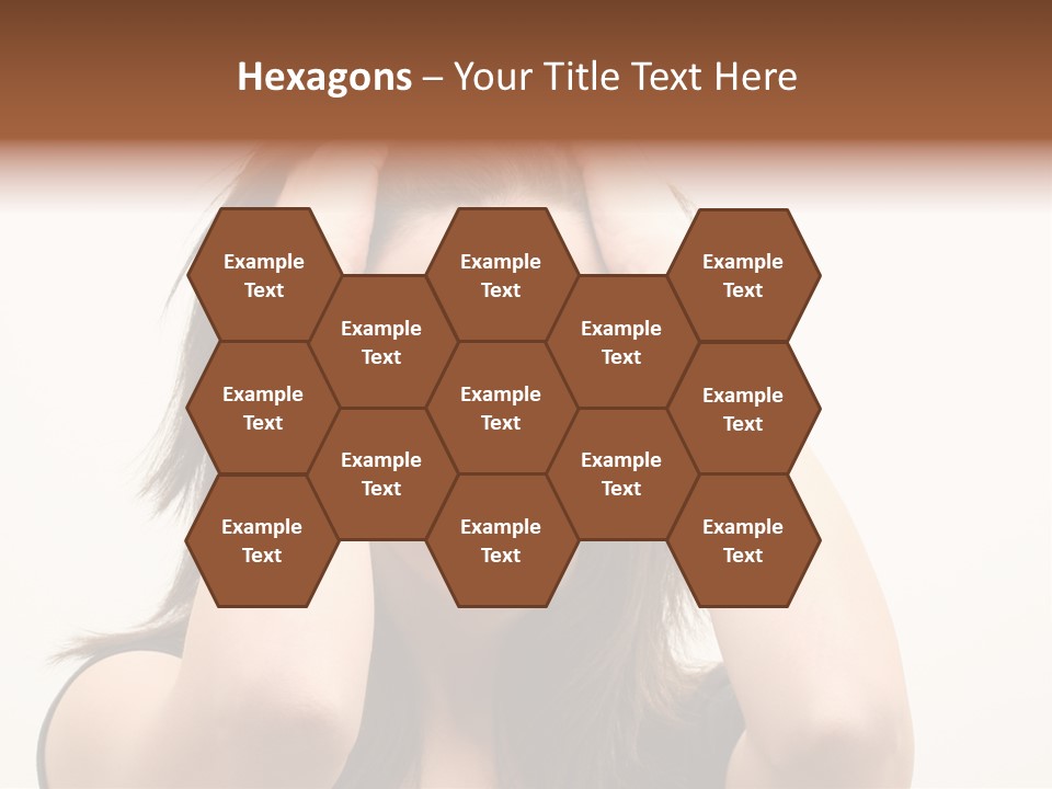 Woman With A Headache Over White Background PowerPoint Template