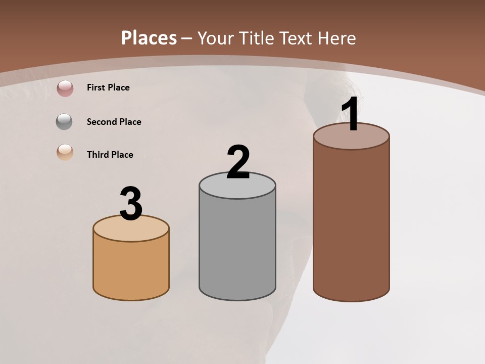 Elderly Man Watching And Thinking PowerPoint Template