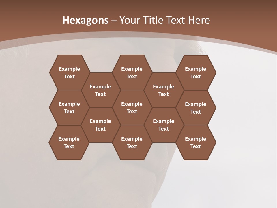 Elderly Man Watching And Thinking PowerPoint Template