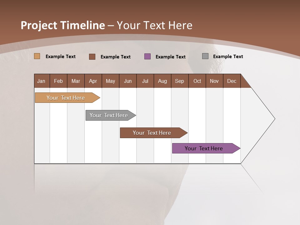 Elderly Man Watching And Thinking PowerPoint Template