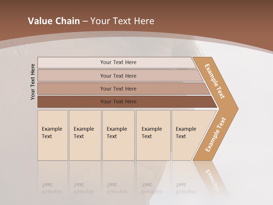 Elderly Man Watching And Thinking PowerPoint Template