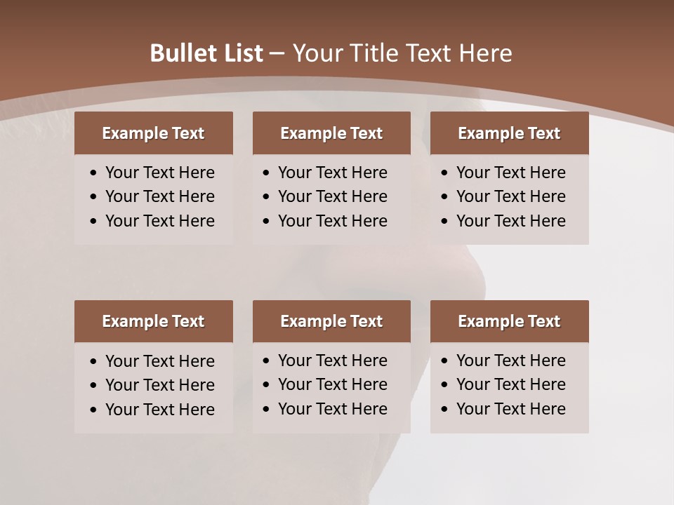 Elderly Man Watching And Thinking PowerPoint Template