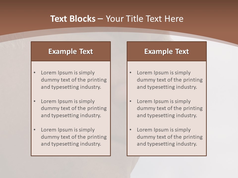 Elderly Man Watching And Thinking PowerPoint Template