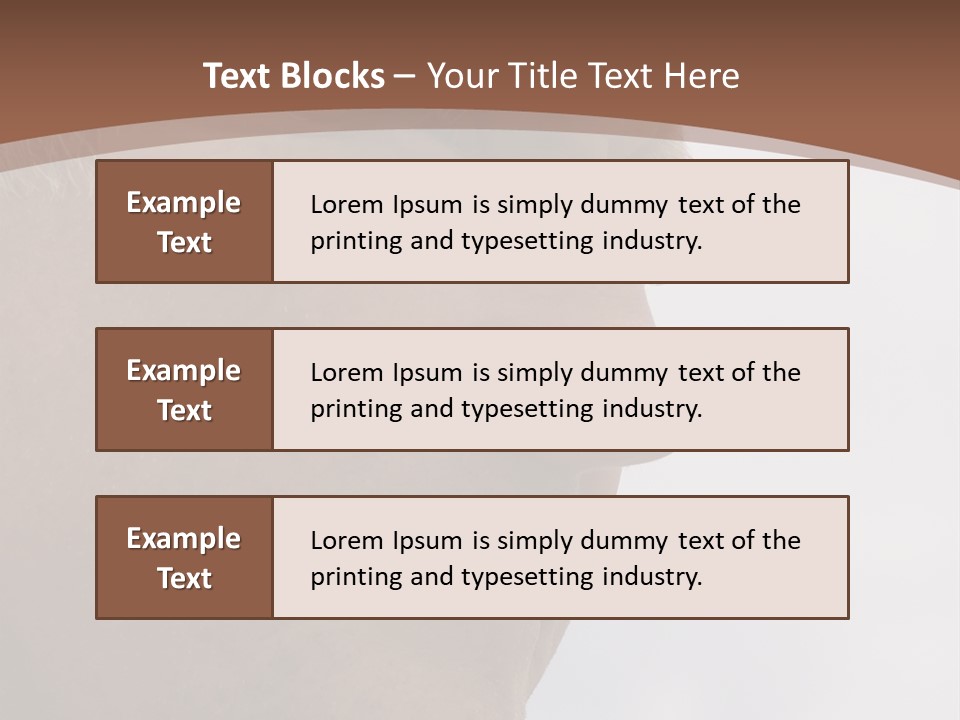 Elderly Man Watching And Thinking PowerPoint Template