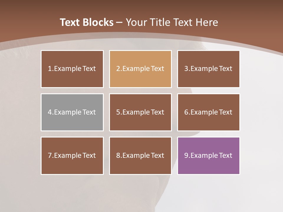 Elderly Man Watching And Thinking PowerPoint Template