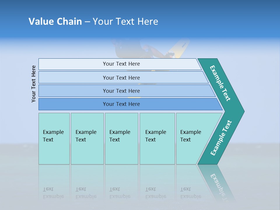 Concept With A Man Catching A Falling Puzzle Piece. PowerPoint Template