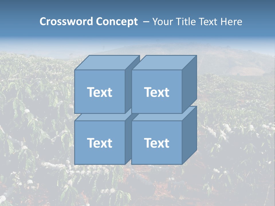 Coffee Plantation PowerPoint Template
