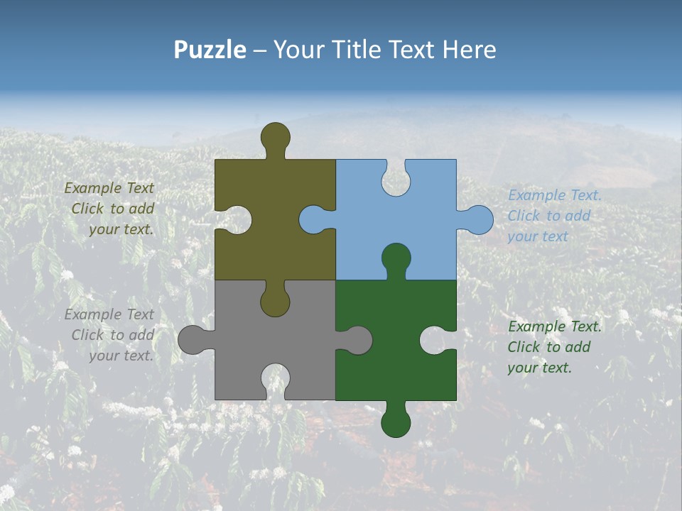 Coffee Plantation PowerPoint Template