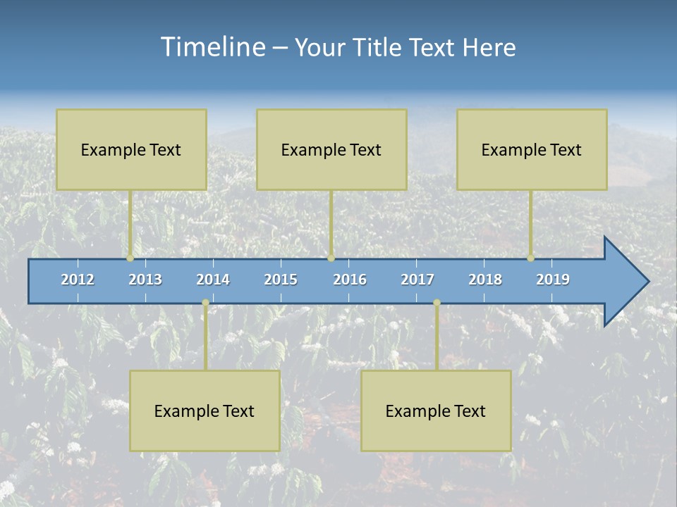 Coffee Plantation PowerPoint Template