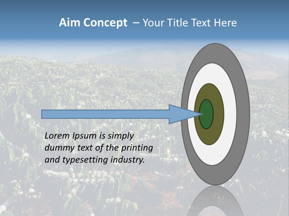 Coffee Plantation PowerPoint Template